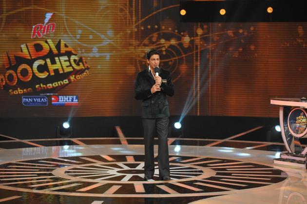 Shah Rukh Khan At India Poochega Sabse Shaana Kaun