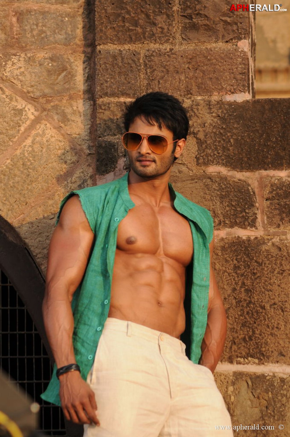 Sudheer Babu Six Pack Stills