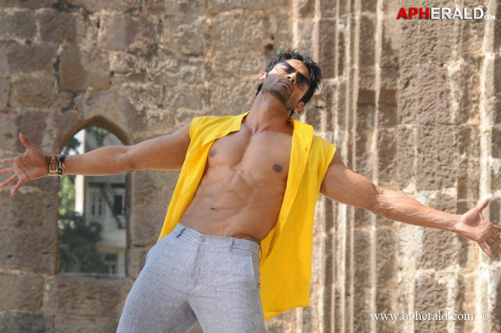 Sudheer Babu Six Pack Stills