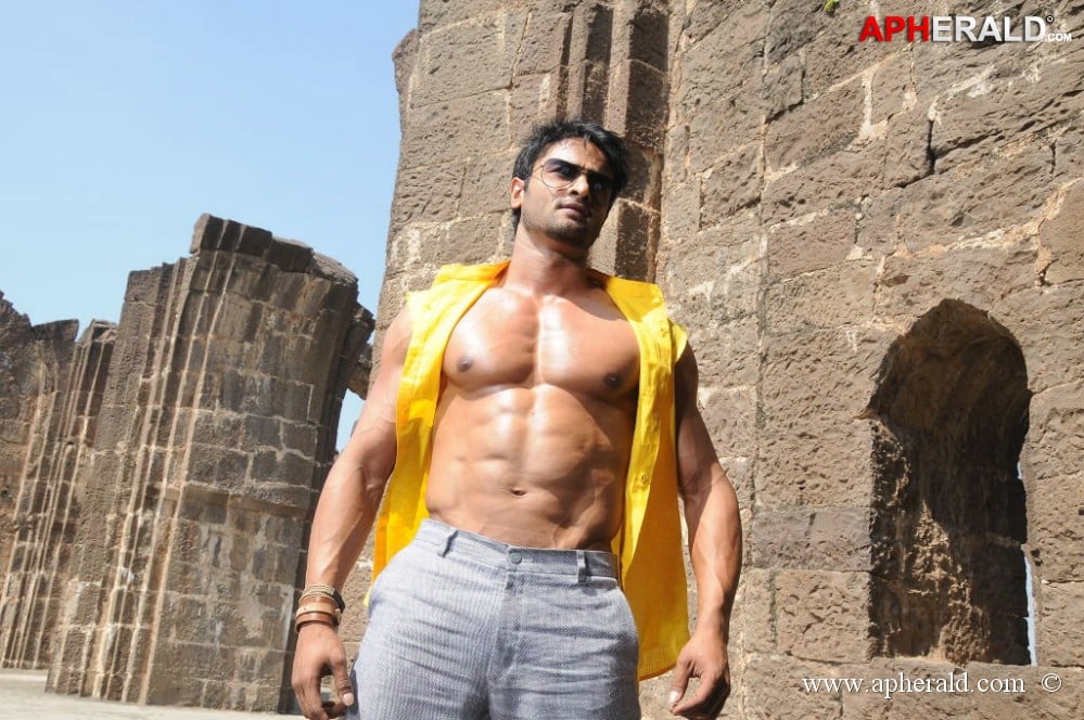 Sudheer Babu Six Pack Stills