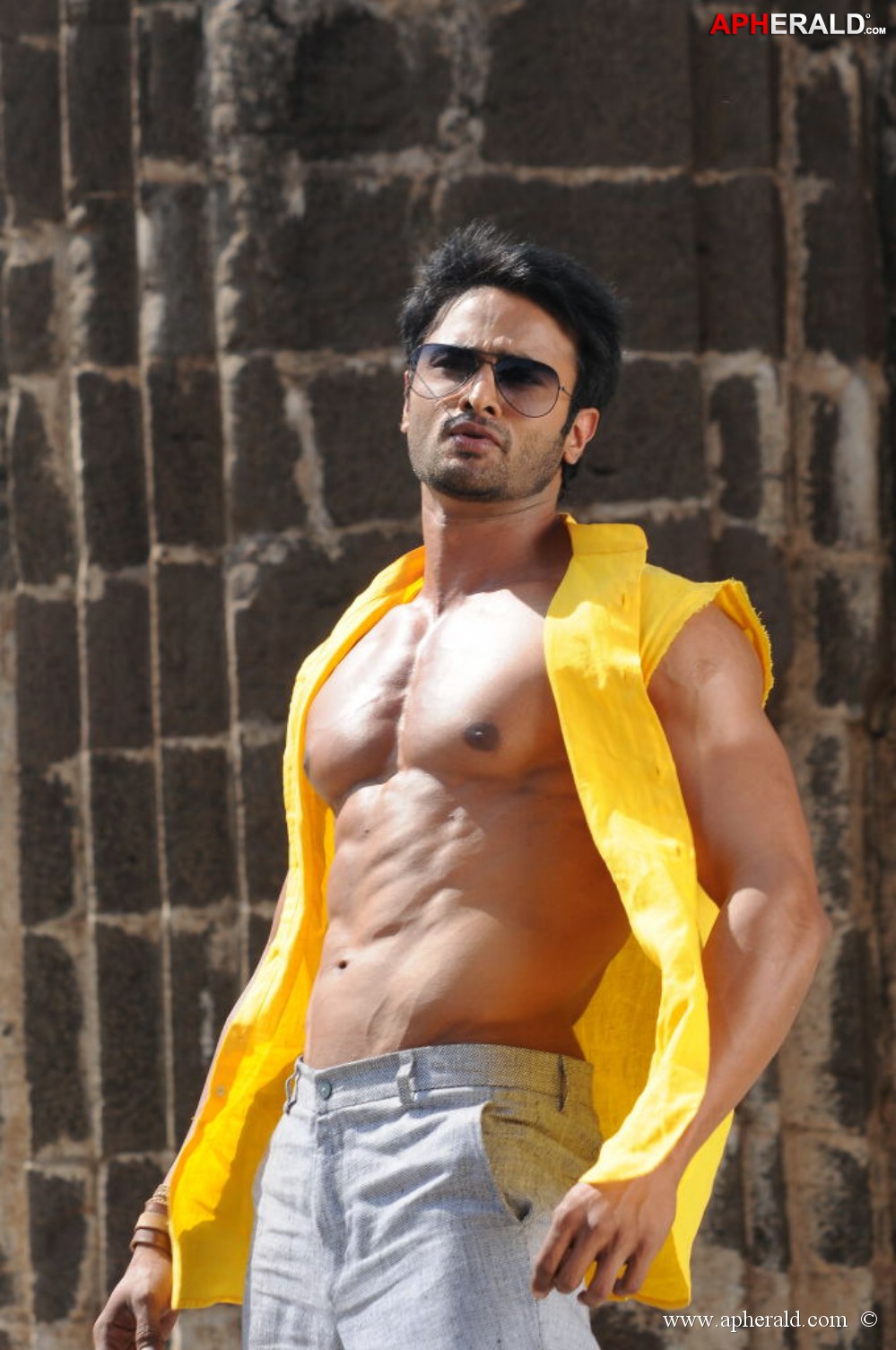 Sudheer Babu Six Pack Stills