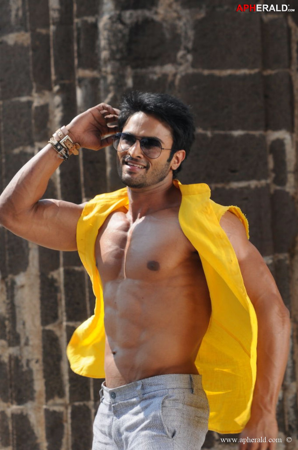 Sudheer Babu Six Pack Stills