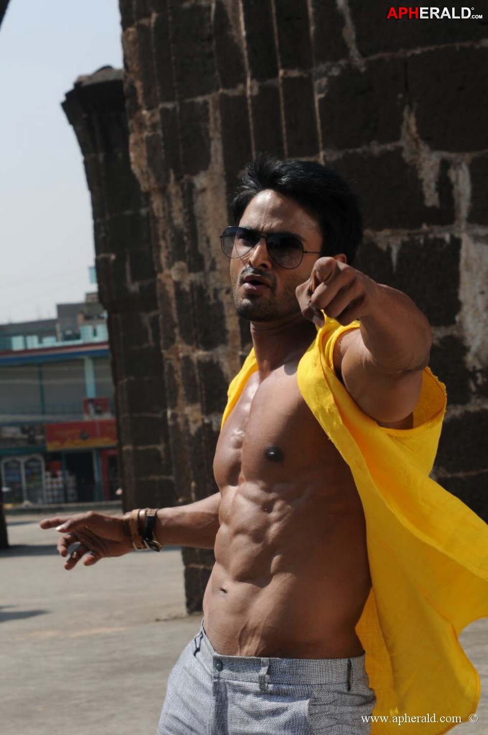 Sudheer Babu Six Pack Stills