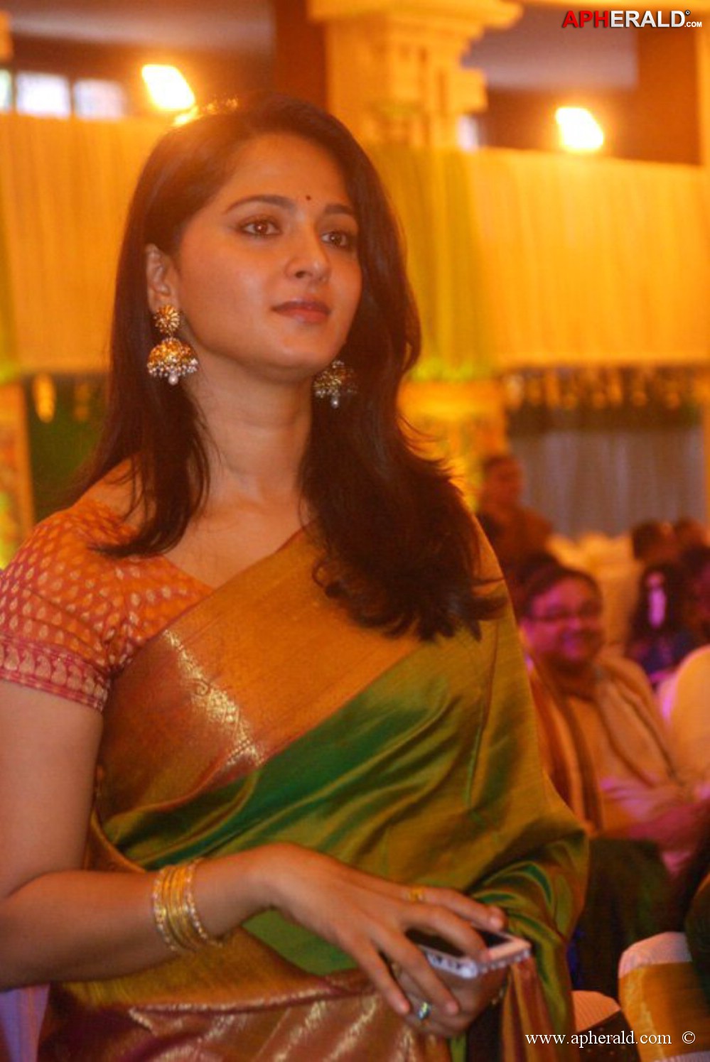 Anushka in Saree Stills