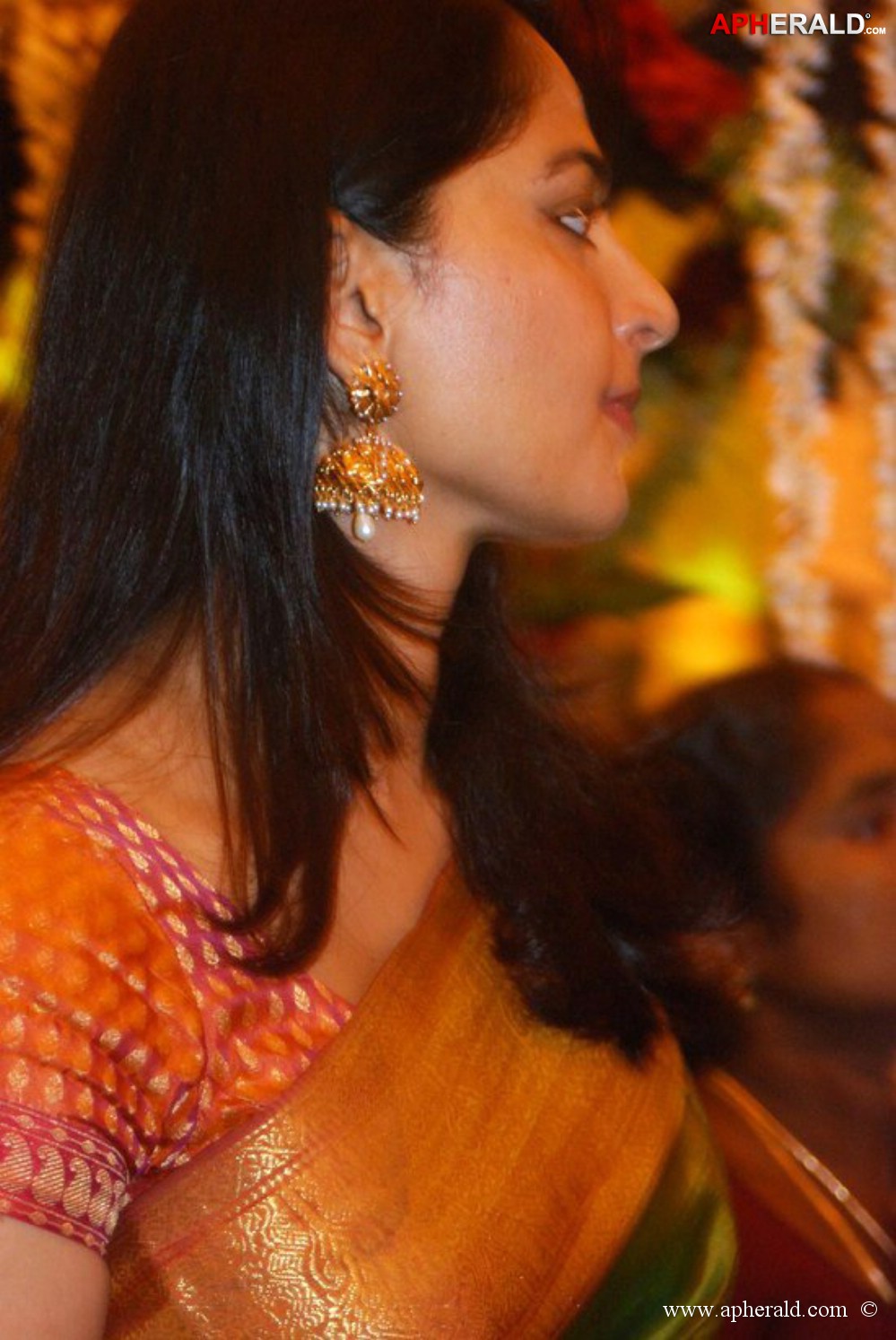 Anushka in Saree Stills