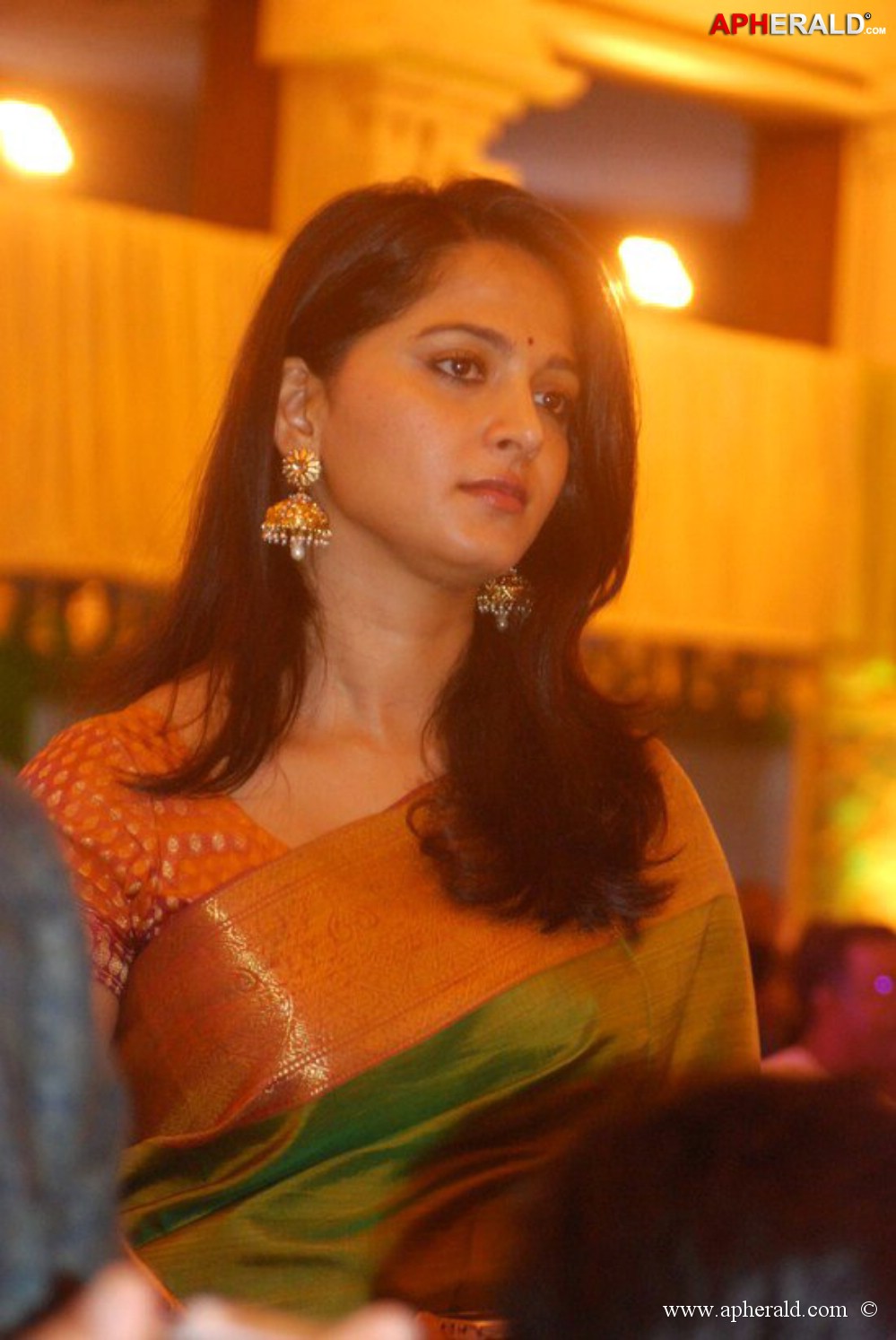 Anushka in Saree Stills