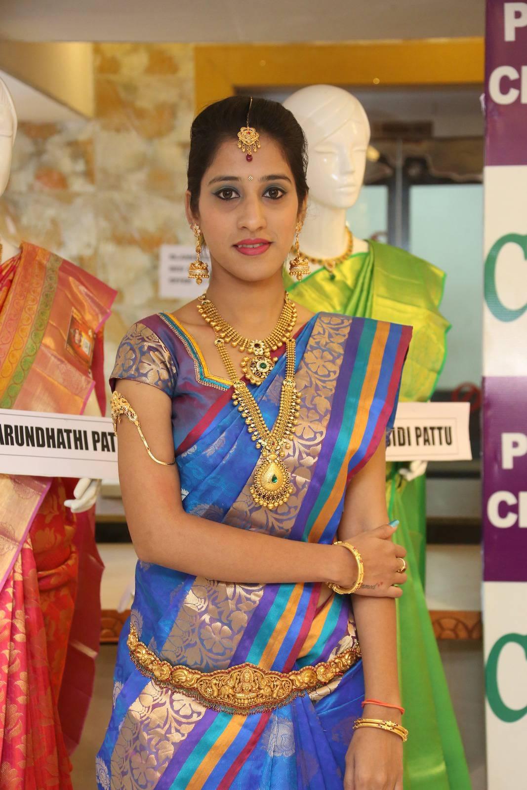 Ayesha At CMR Vivaha Collection Launch