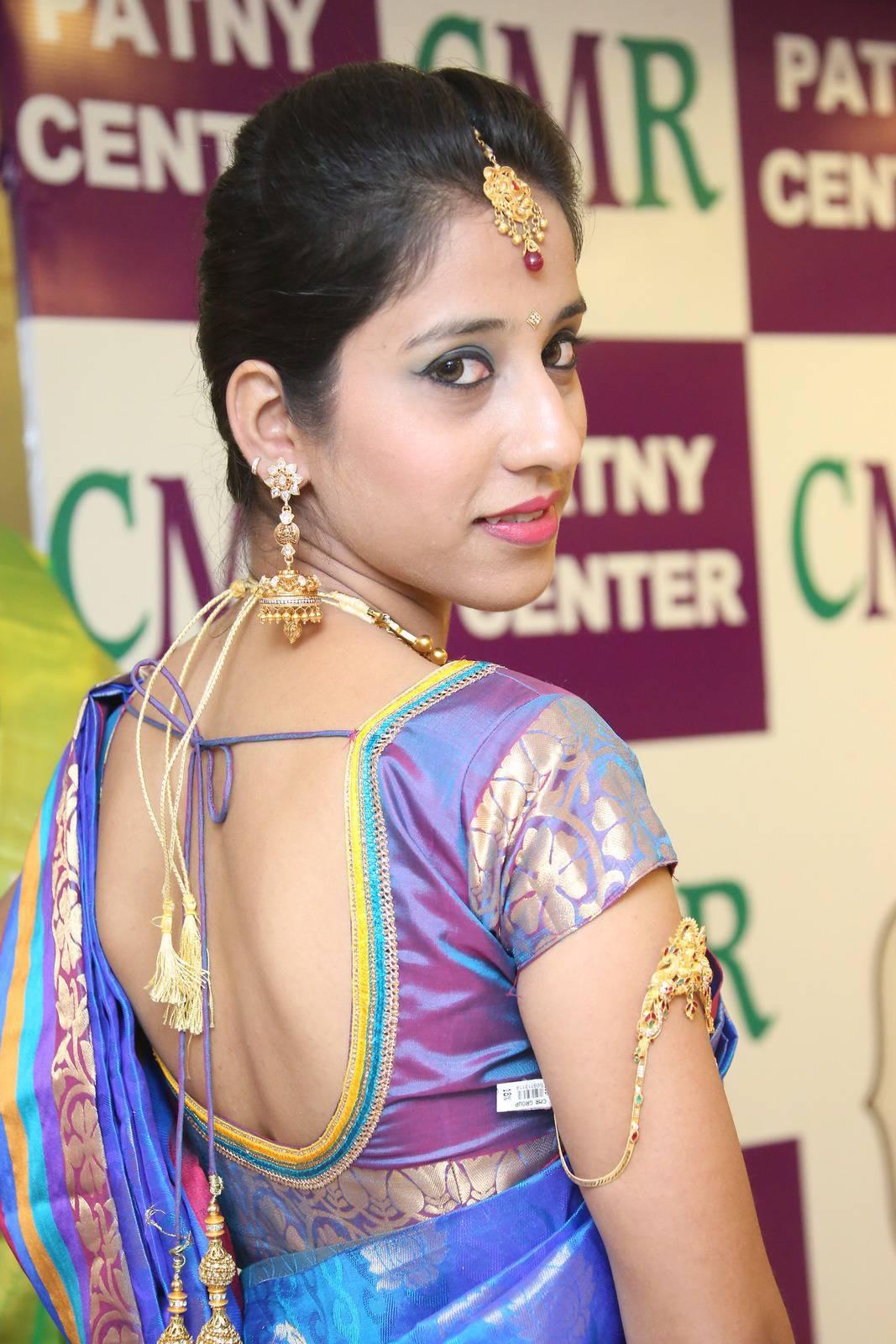 Ayesha At CMR Vivaha Collection Launch