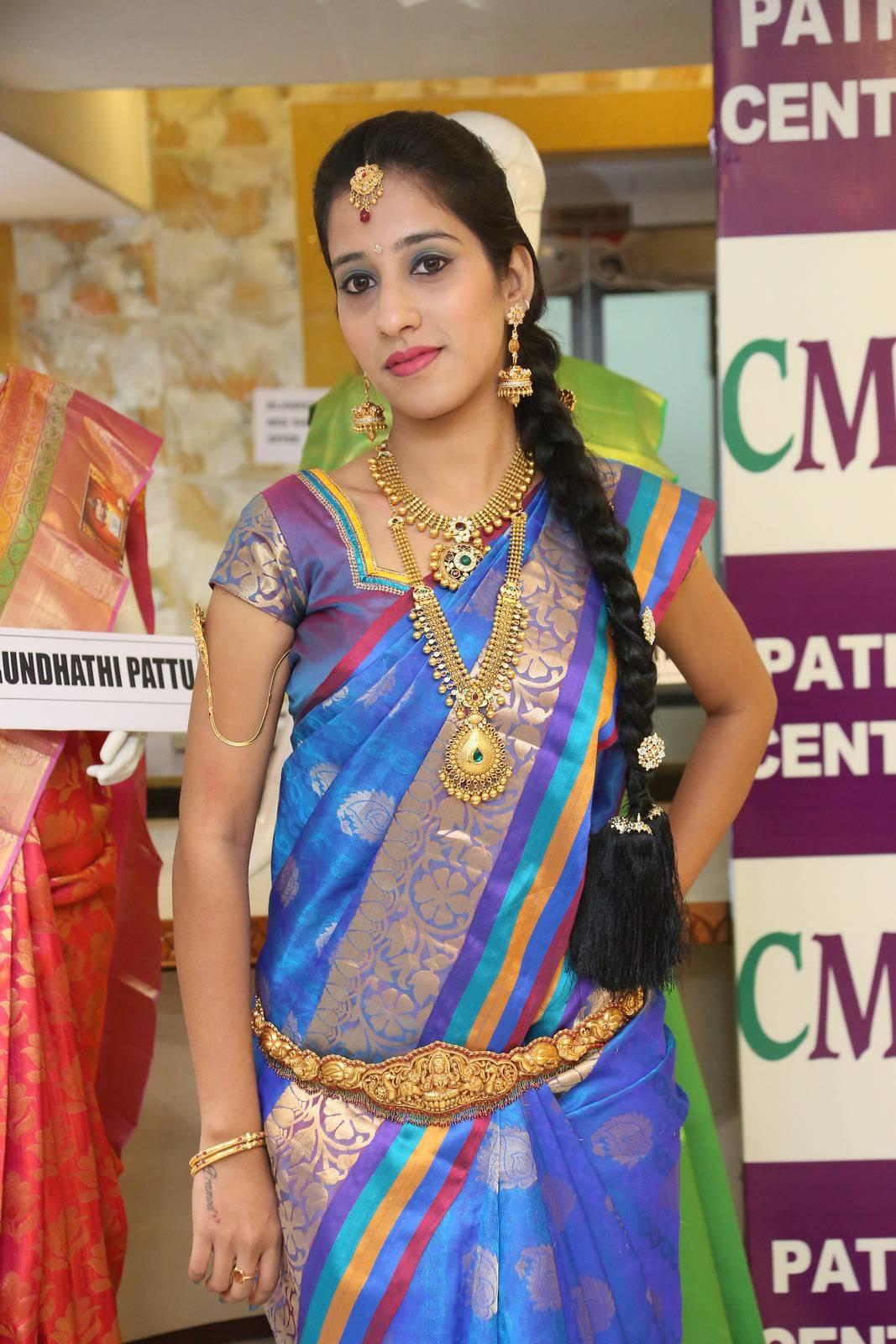 Ayesha At CMR Vivaha Collection Launch