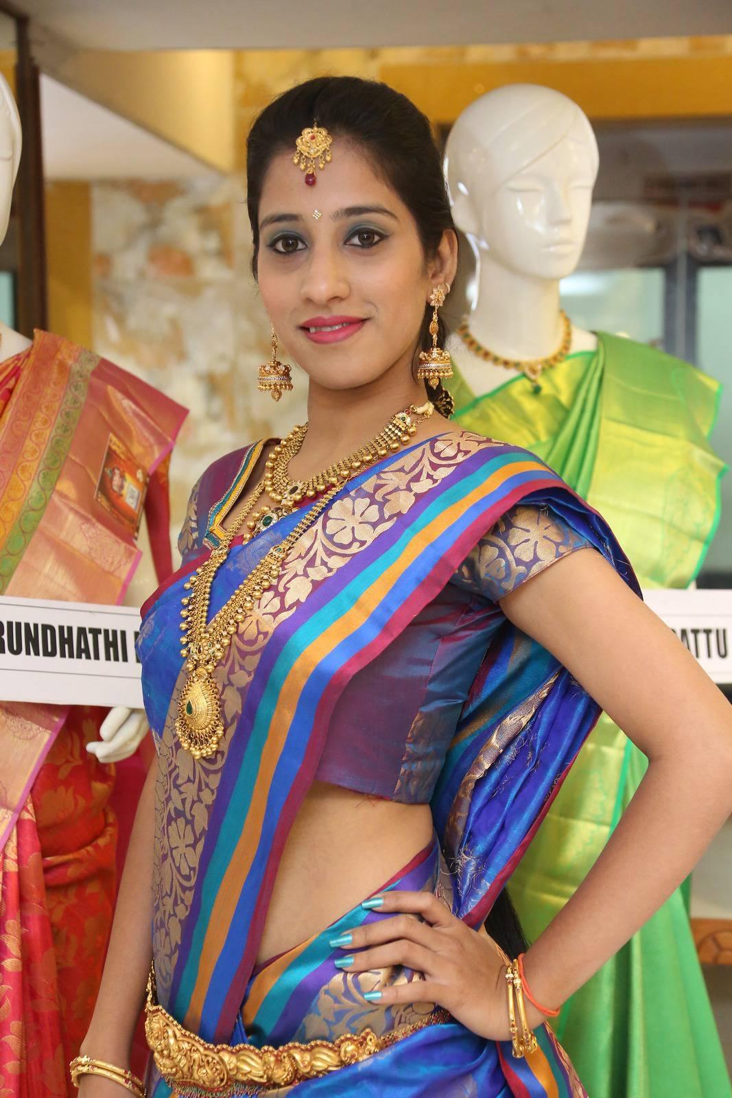 Ayesha At CMR Vivaha Collection Launch