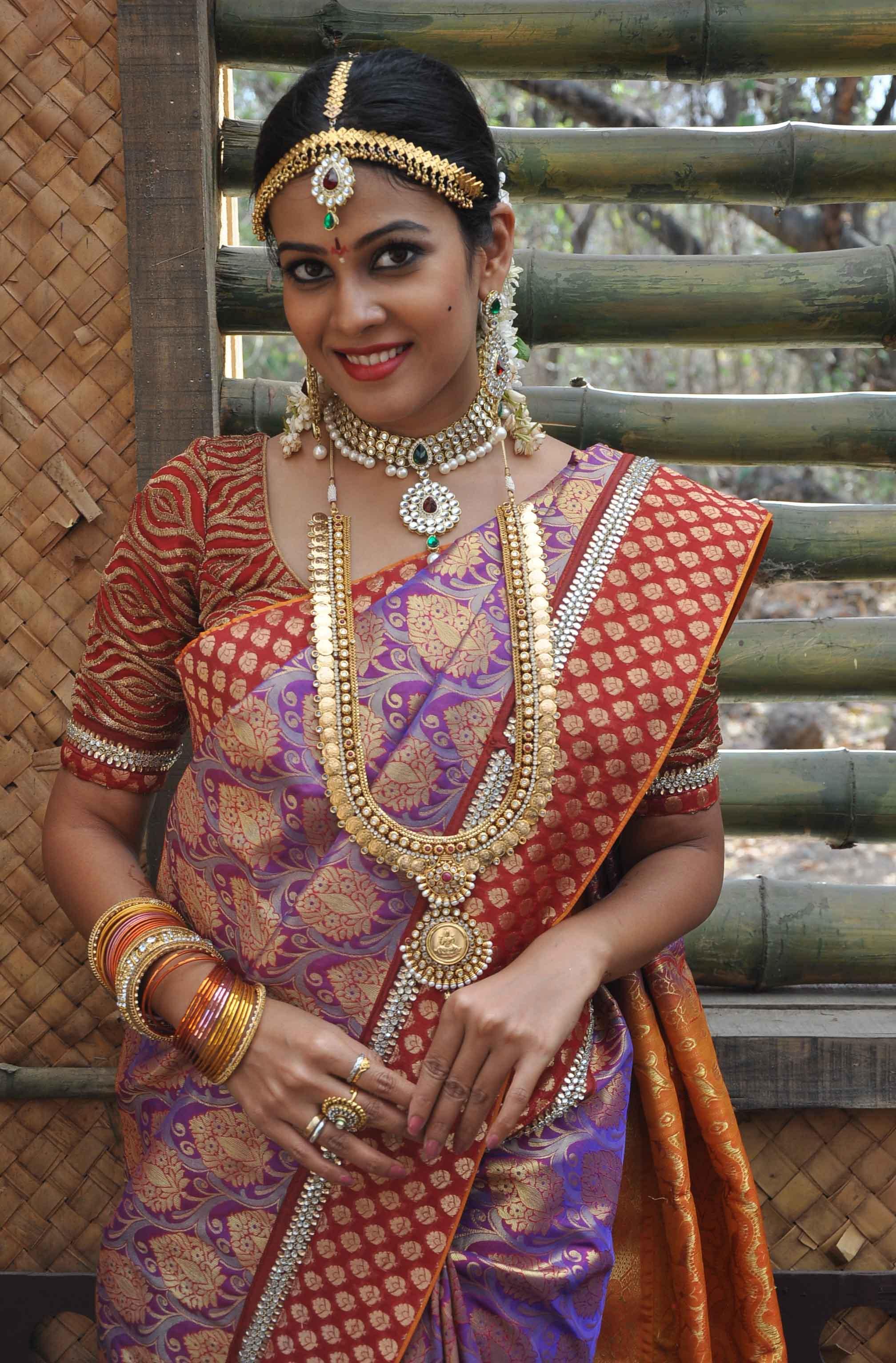 Chandini Latest Saree Photos