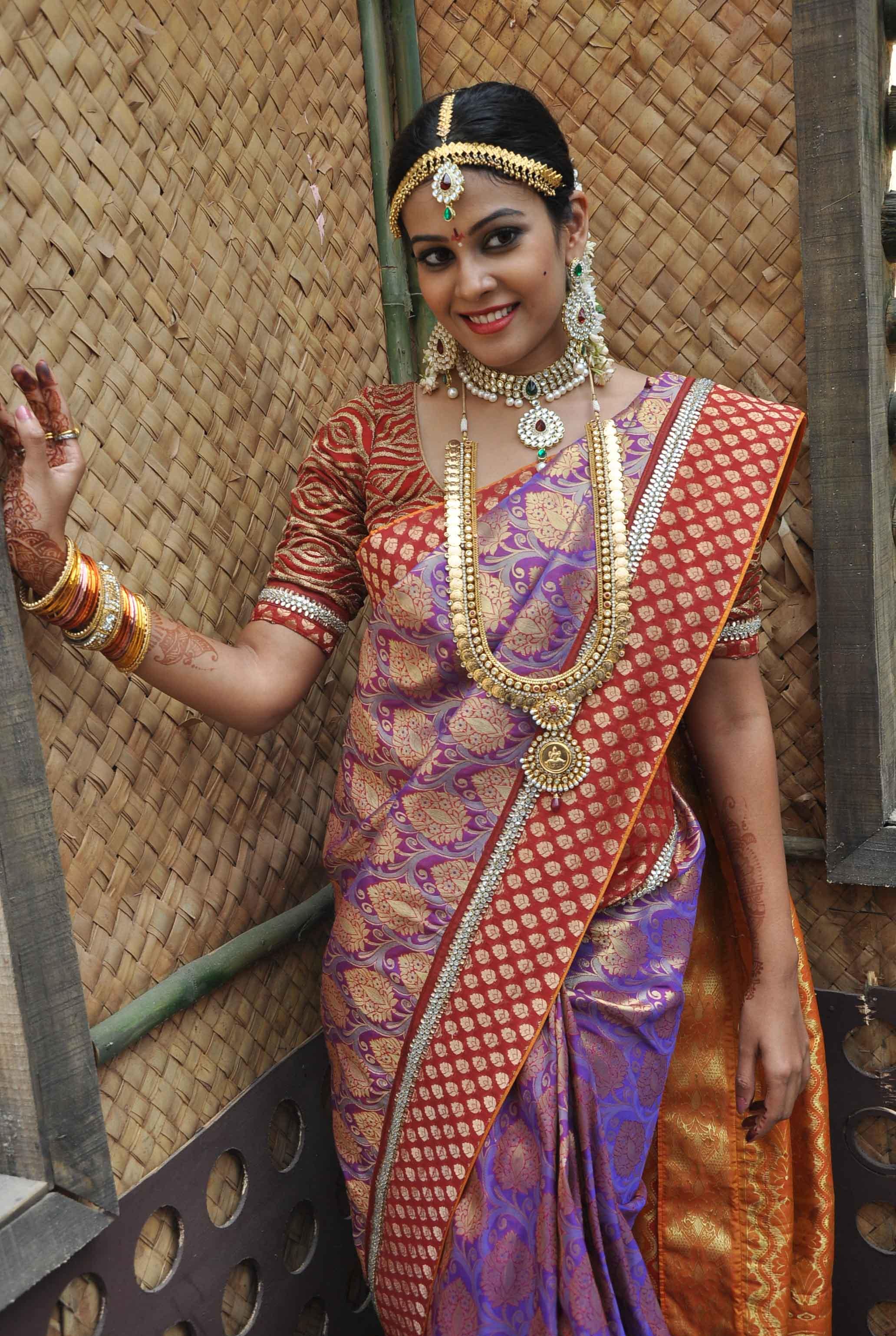 Chandini Latest Saree Photos