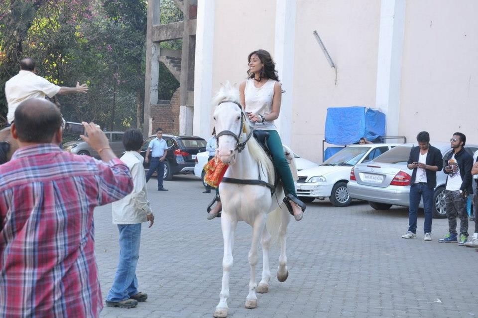 Ileana Horse Riding Stills