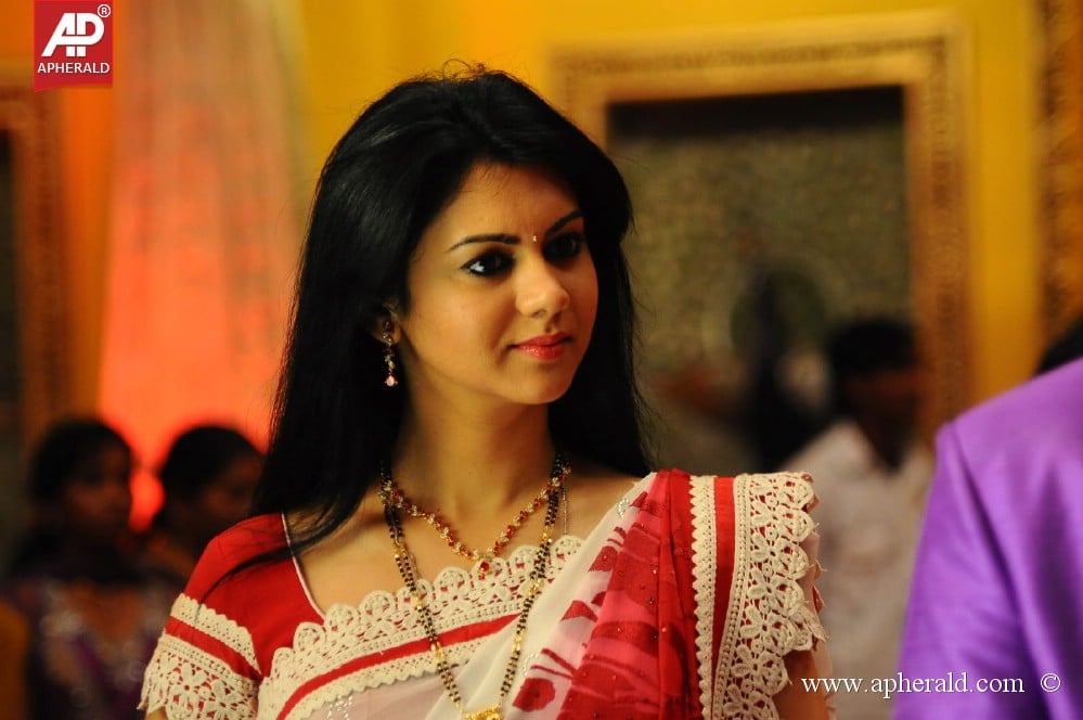 Kamna Jethmalani in Saree Photos