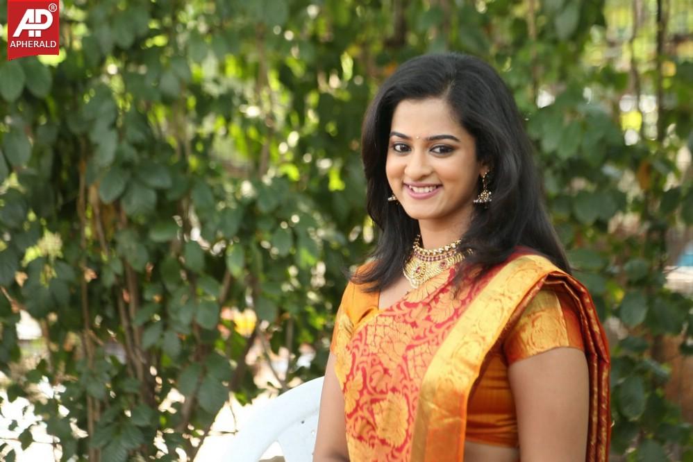 Nanditha in Saree Photos