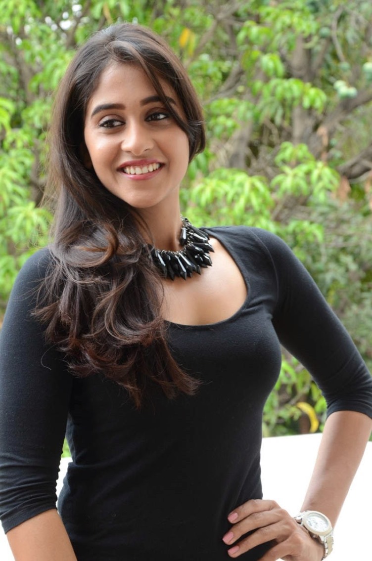 Regina Cassandra in Black Dress