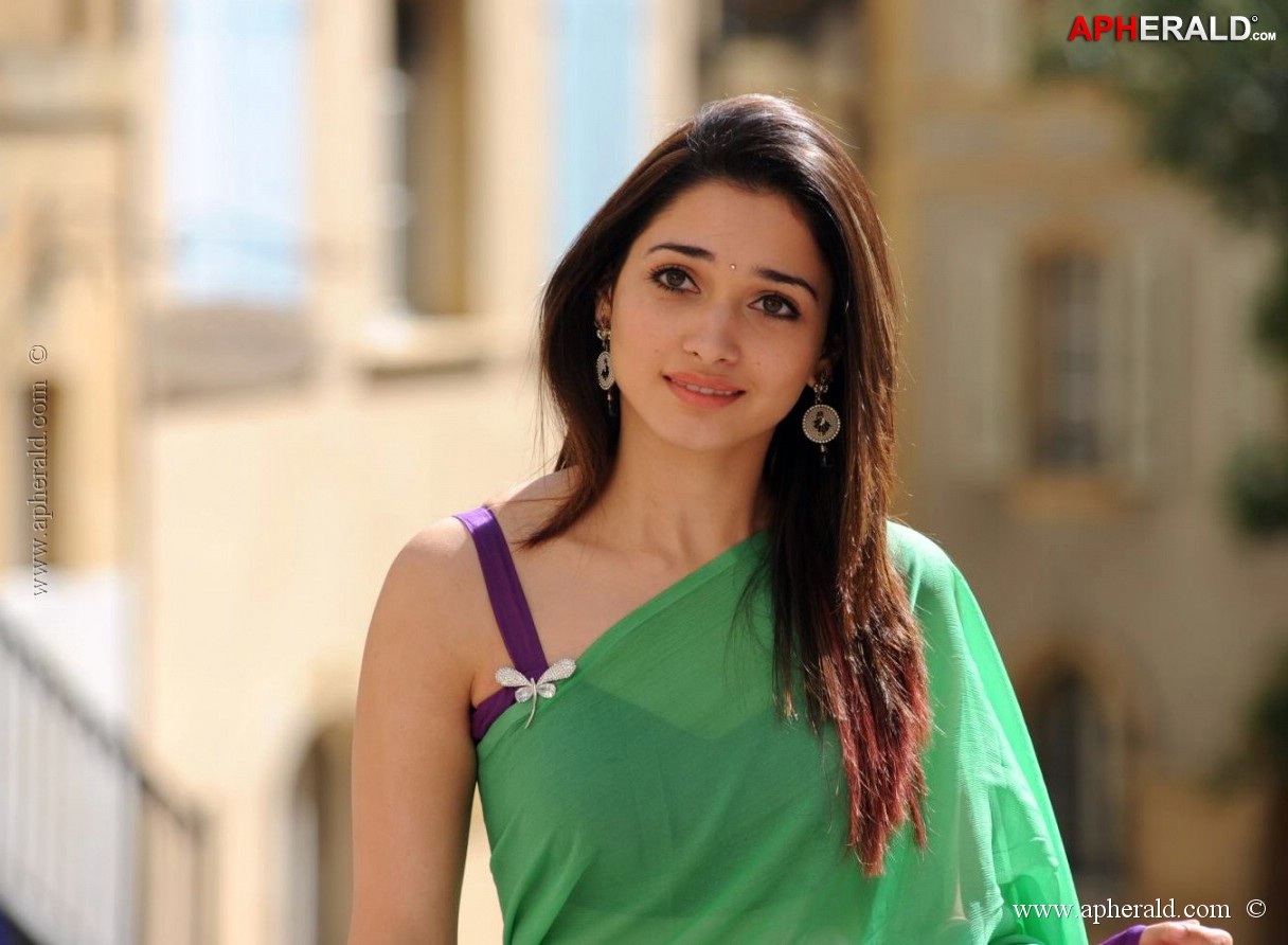 Tamanna in Saree Photos