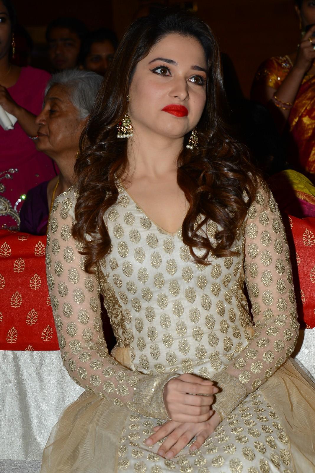 Tamanna Stills At TSR Grandson Rajiv Marriage