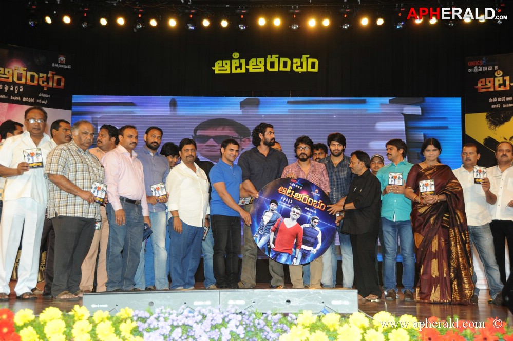 Aata Arrambam Movie Audio Launch 2