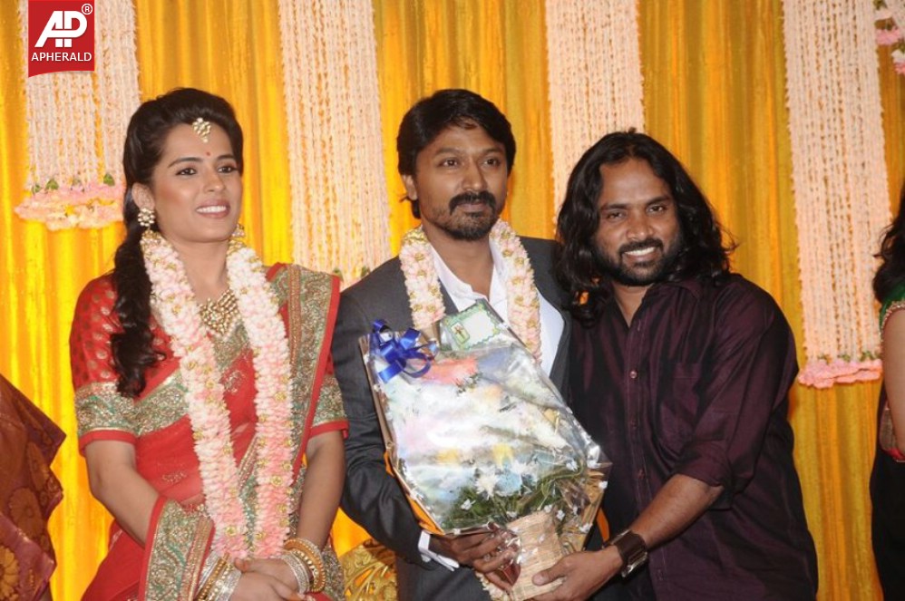 Actor Krishna Wedding Reception Photos