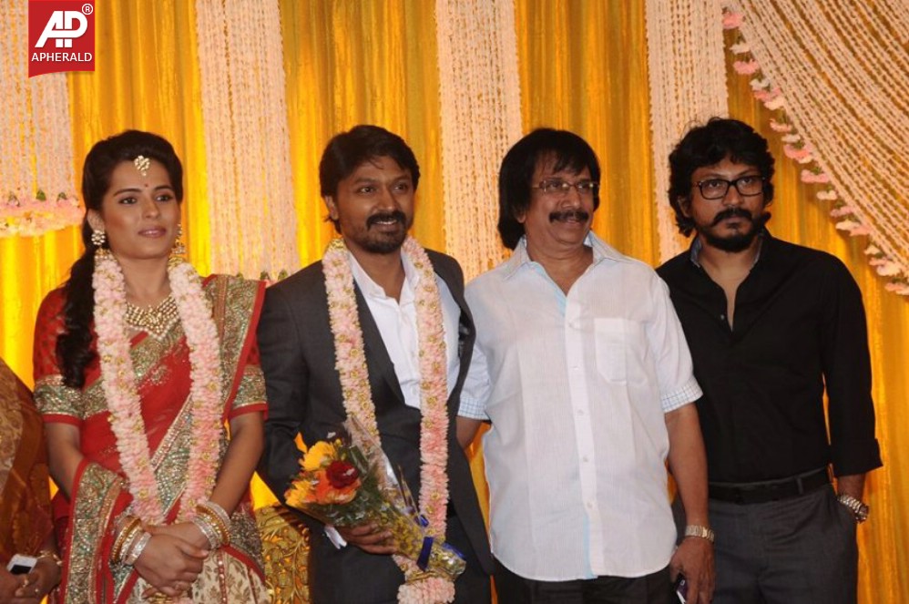 Actor Krishna Wedding Reception Photos