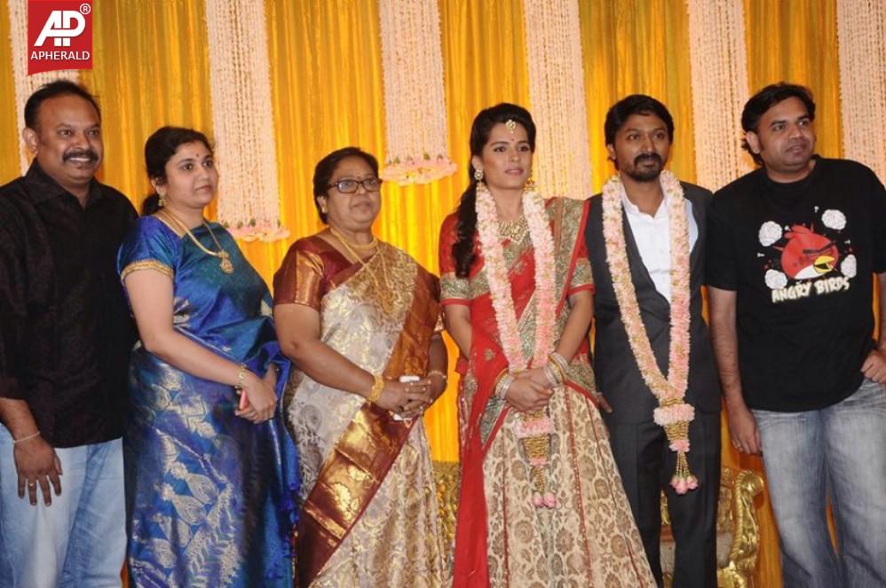 Actor Krishna Wedding Reception Photos