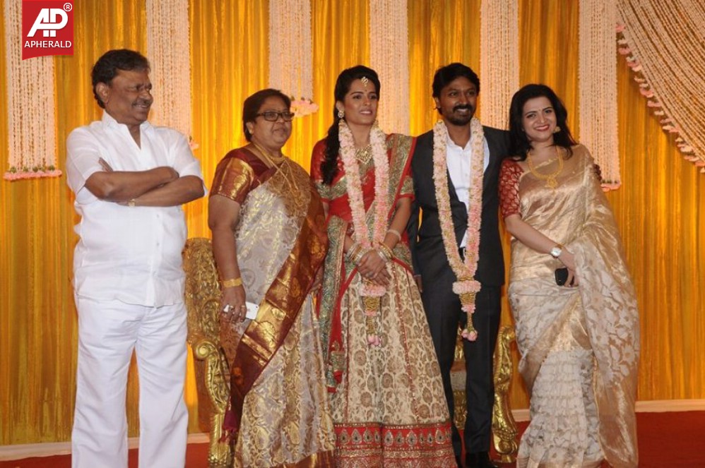 Actor Krishna Wedding Reception Photos