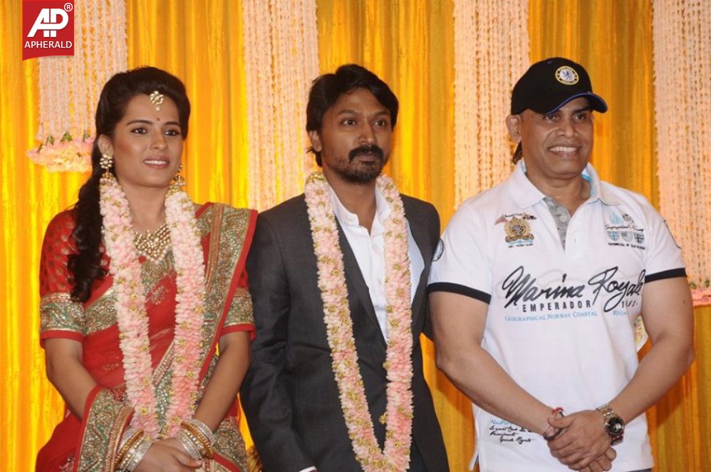 Actor Krishna Wedding Reception Photos