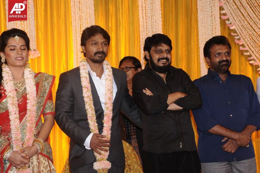 Actor Krishna Wedding Reception Photos