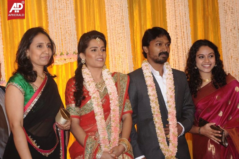 Actor Krishna Wedding Reception Photos