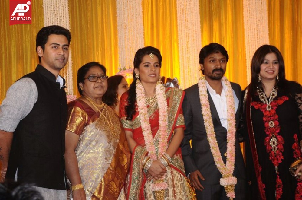 Actor Krishna Wedding Reception Photos