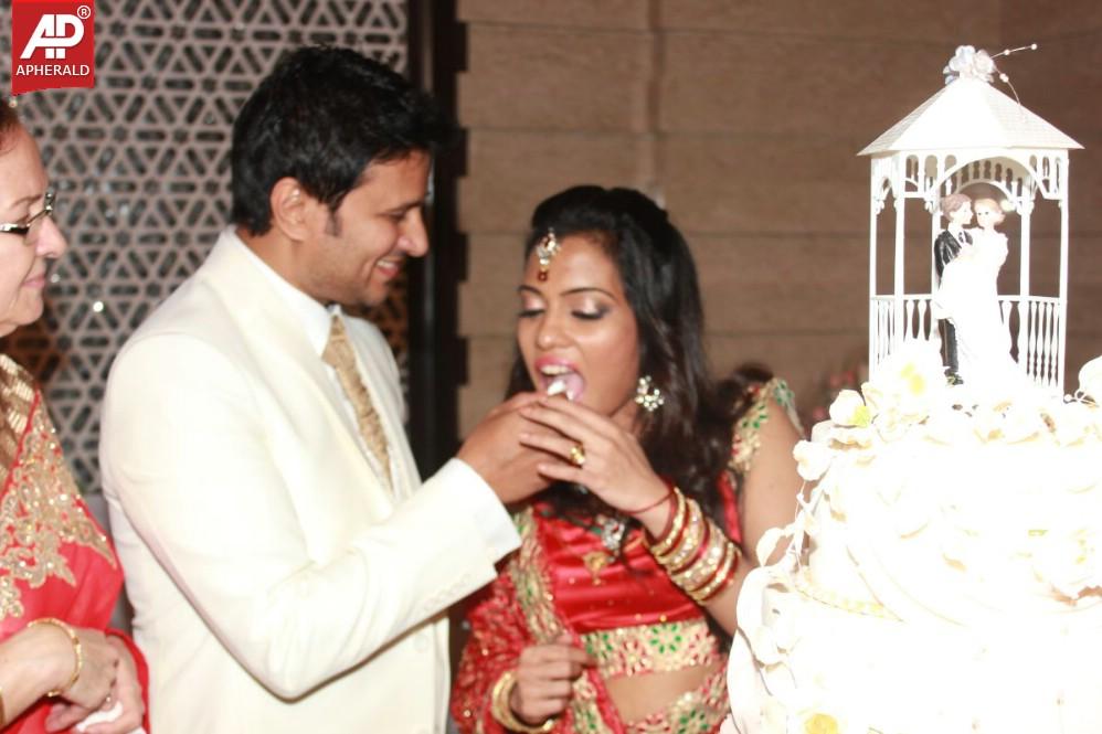 Actor Raja-Amritha Marriage Reception Stills