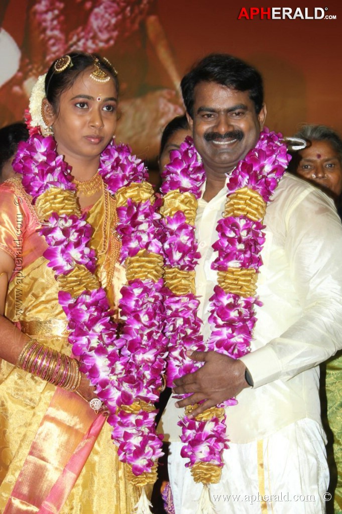 Actor Seeman Marriage Photos