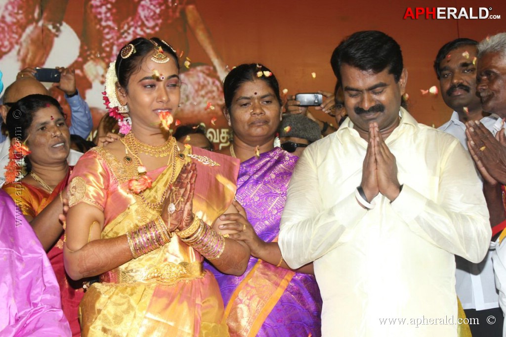 Actor Seeman Marriage Photos