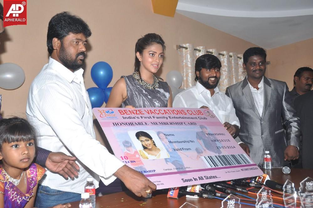 Amala Paul launches Benze Vacation Club