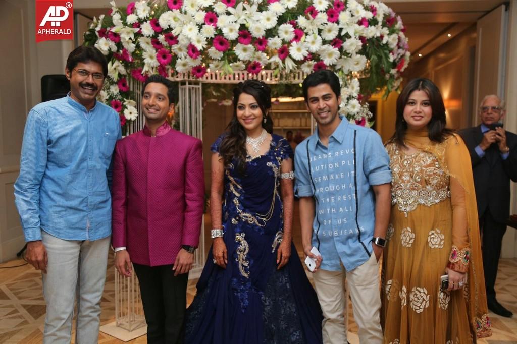 Anchor Ramya and Aparajith Wedding Reception