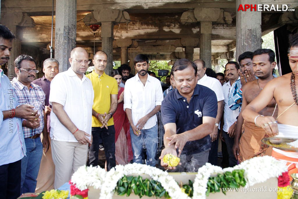 Anegan Tamil Movie Pooja Event