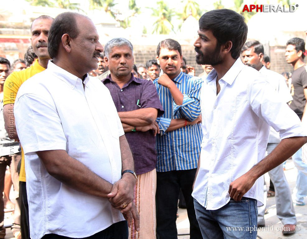 Anegan Tamil Movie Pooja Event