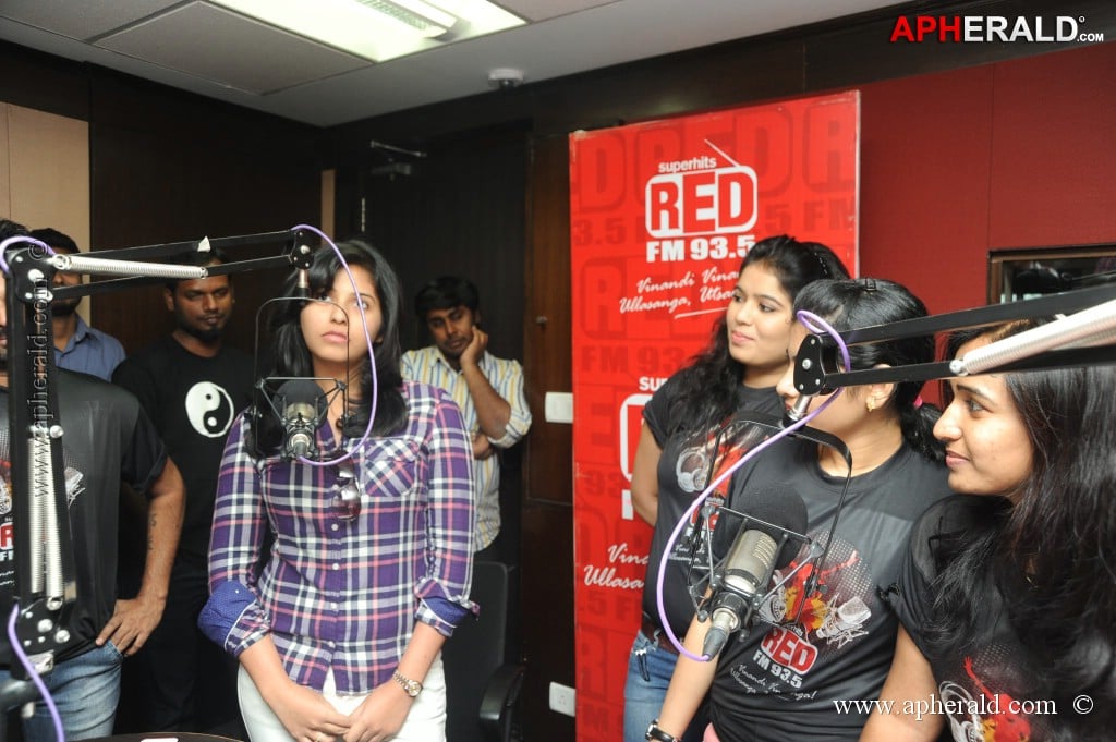 Anjali at Red FM 7th Anniversary Lucky Draw