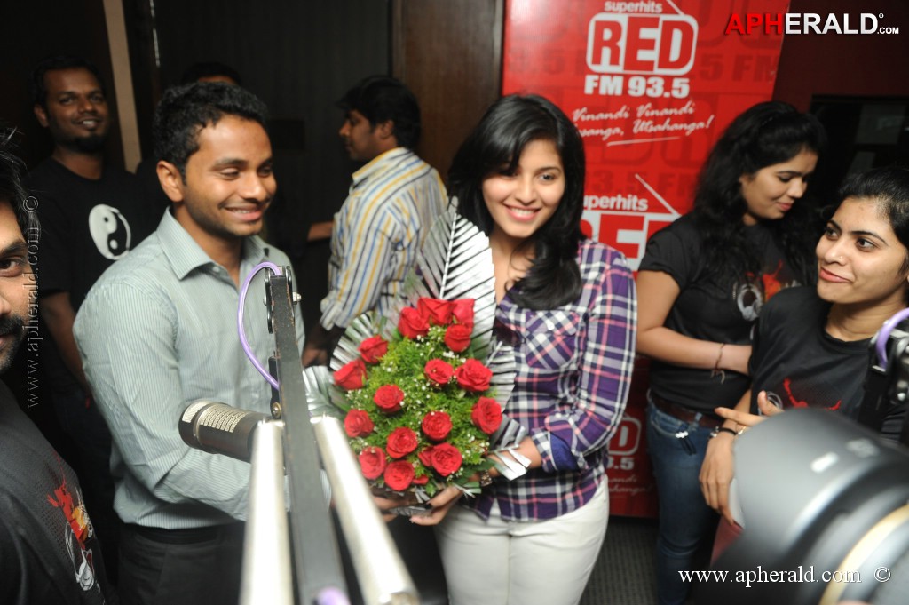 Anjali at Red FM 7th Anniversary Lucky Draw