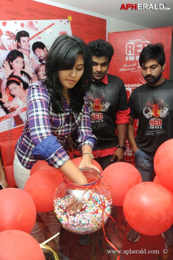 Anjali at Red FM 7th Anniversary Lucky Draw