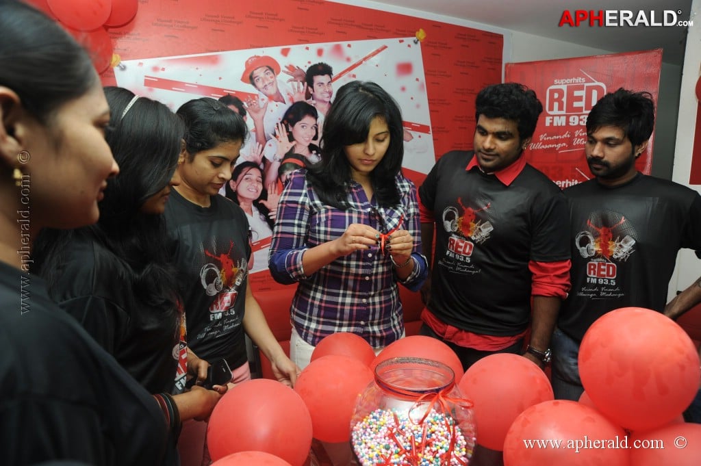 Anjali at Red FM 7th Anniversary Lucky Draw