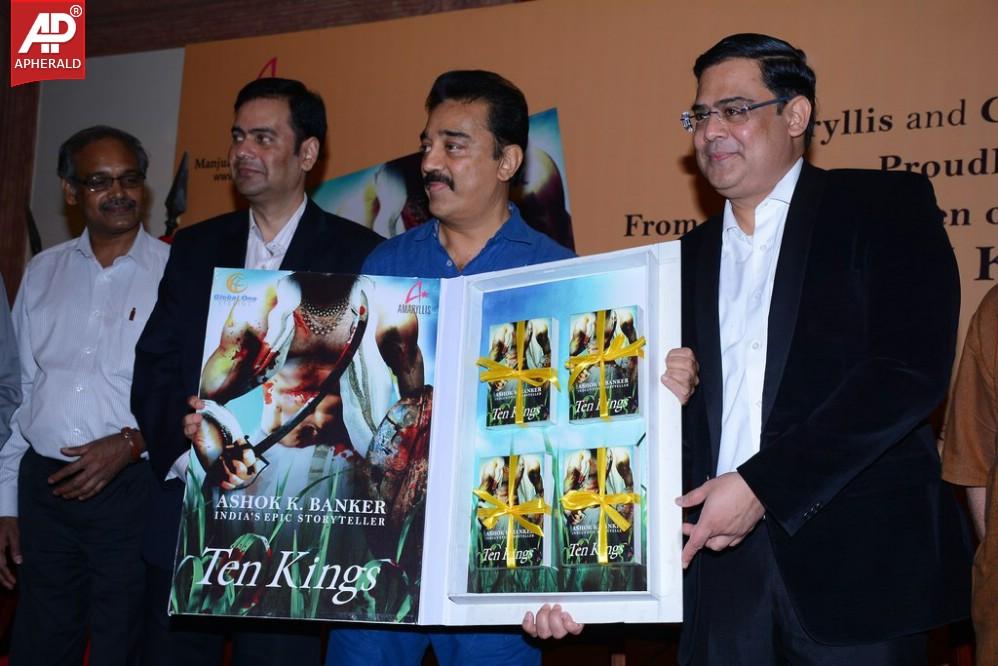 Kamal Haasan Launch Ashok K Banker's Ten Kings Book