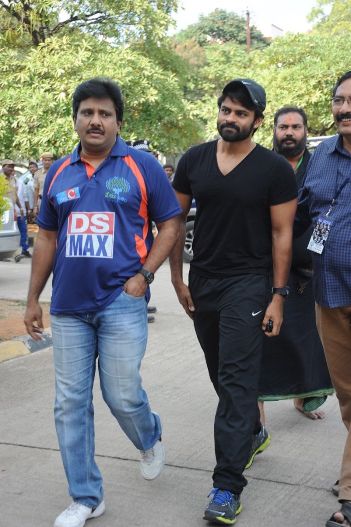 Celebrities at Memu Saitam Cricket Match