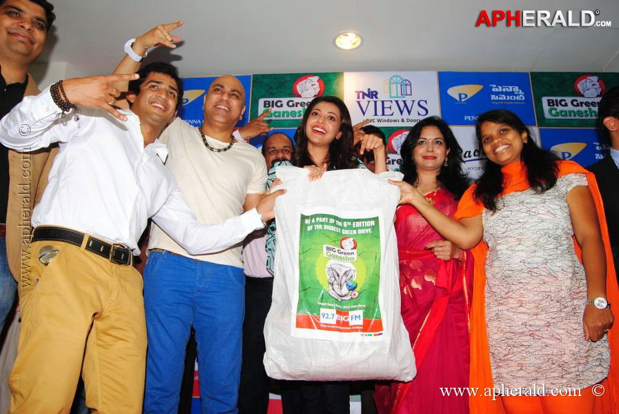 Celebrities Launch Big Green Ganesha Event