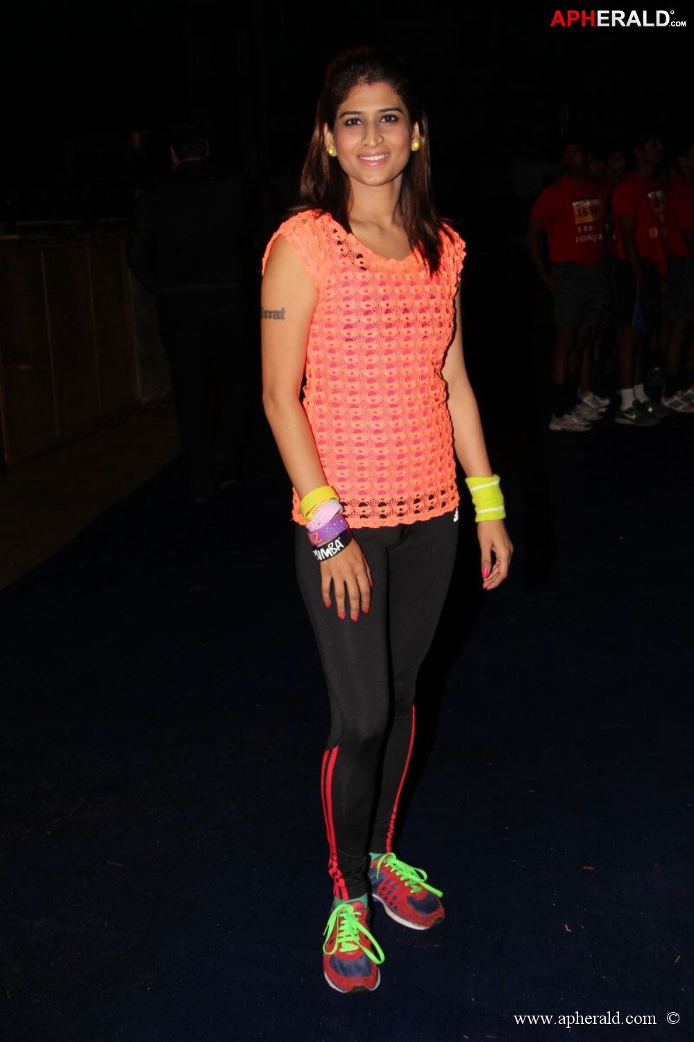 Celebs at 10 K Run Event