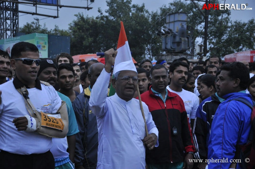 Celebs at 10 K Run Event