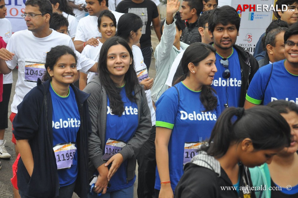 Celebs at 10 K Run Event