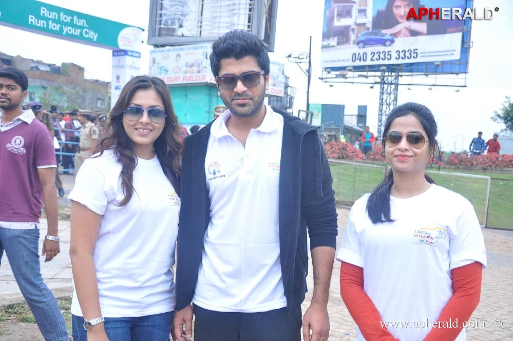 Celebs at 10 K Run Event