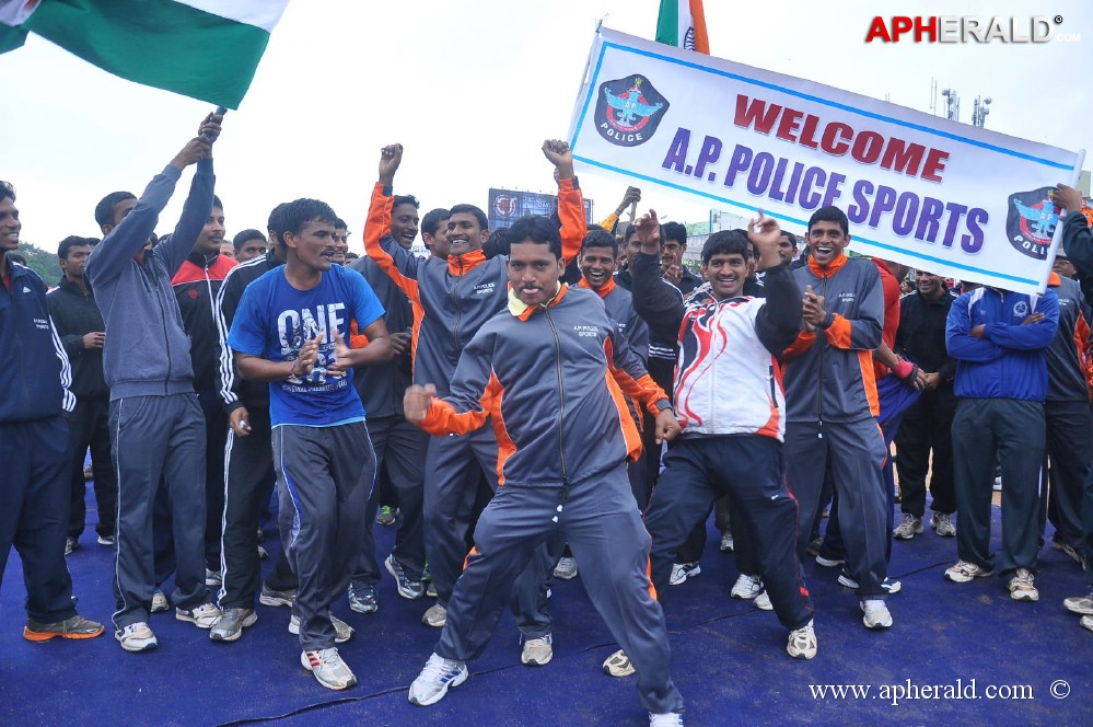 Celebs at 10 K Run Event